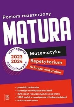 Matura Repetytorium i arkusze Matematyka rozszerzenie WSIP