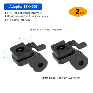 Adapter do Trek Bontrager Ion Prort pasuje do GoP