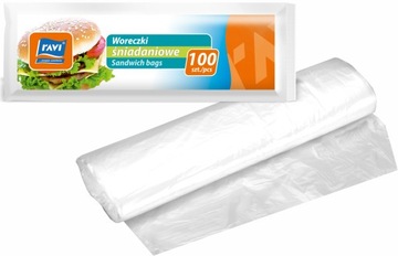 WORECZKI ŚNIADANIOWE na kanapki żywność 100 szt.