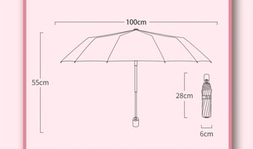 Детский автоматический складной зонт с героями мультфильмов