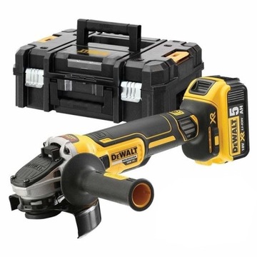DEWALT SZLIFIERKA AKUMULATOROWA 125mm 5.0Ah DCG405