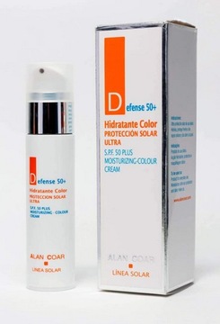 ALAN COAR Nawilżający krem koloryzujący UV SPF 50