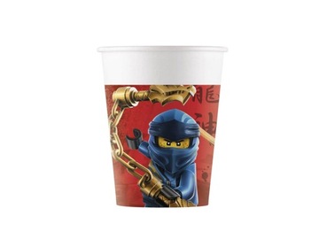 Kubeczki urodzinowe Lego Ninjago - kubki
