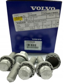 VOLVO S60 S80 V70 XC70 sruby zabezpieczajace kpl