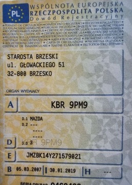 Mazda 3 I Hatchback 1.6 MZ-CD 90KM 2007 Mazda 3 2007r, 1.6 Diesel. Lekko uszkodzony lewy bok. Jezdzi. 1.6 Diesel, zdjęcie 10