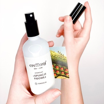 Натуральный тоник с гидролатом опунции 100 мл СЛИВОЧНЫЙ