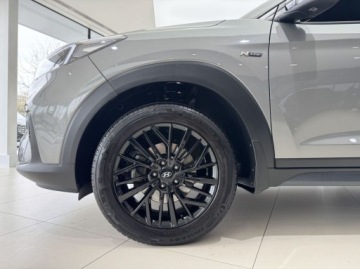 Hyundai Tucson III SUV Facelifting 1.6 GDi 132KM 2020 Hyundai Tucson N Line Kamera cofania LED CarPlayAndroid Auto Nawigacja, zdjęcie 17