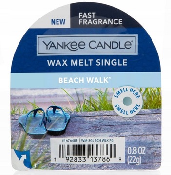 YANKEE CANDLE WOSK WAX BEACH WALK 22g