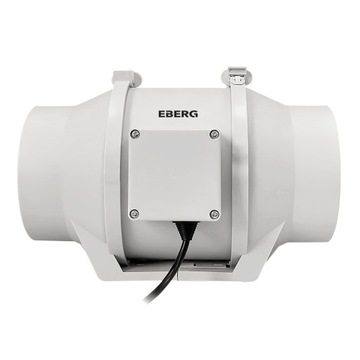 Двухскоростной канальный вытяжной вентилятор EMAX 160 EBERG 530 м3ч, тихий