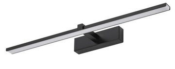 Kinkiet łazienkowy led nad lustro 60 cm czarny 12W