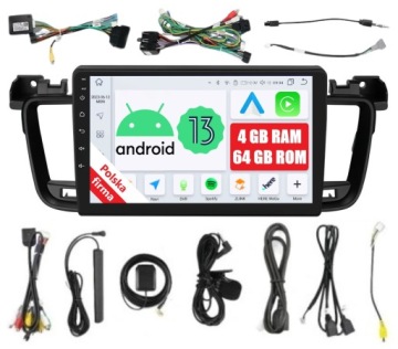 Navigace Rádio 2DIN Android Peugeot 508 Lte Dsp Carplay 4/64 Gb