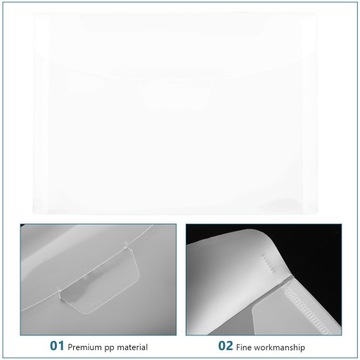 ПЛАСТИКОВЫЕ СУМКИ ДЛЯ ДОКУМЕНТОВ С СТУДЕНЧЕСКИМ КАРМАНАМИ НА ПРЯЖКАХ