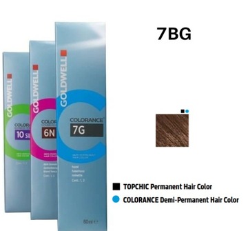 Goldwell COLORANCE Farba 60 ml 7-BG