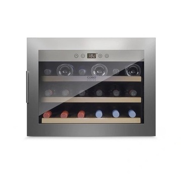 Chłodziarka do wina CASO WineSafe 18 EB Inox