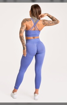 ЛЕГИНСЫ PUSH UP 2.0 ЛАВАНДА GYM GLAMOUR S