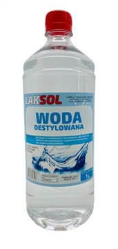 WODA DESTYLOWANA DEMINERALIZOWANA 1L