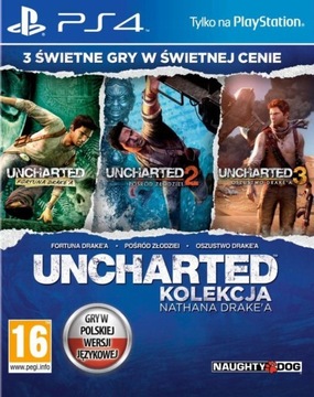 UNCHARTED KOLEKCJA NATHANA DRAKE'A PS4 NOWA FOLIA