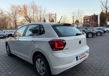 Volkswagen Polo VI Hatchback 5d 1.0 TSI 95KM 2018 Volkswagen Polo salon Polska. Serwis ASO. Czujniki Benzyna 95KM, zdjęcie 27
