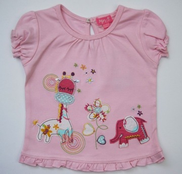 BLUZKA Bawełniana Bluzeczka T-SHIRT MM * 80