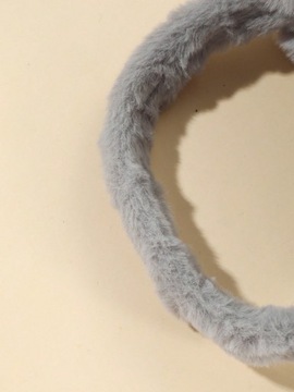 SHEIN ДЕТСКИЕ ПЛЮШЕВЫЕ КРУЖКИ-УШКИ, СЕРЫЕ 309