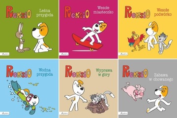 REKSIO Zestaw książeczek dla dzieci