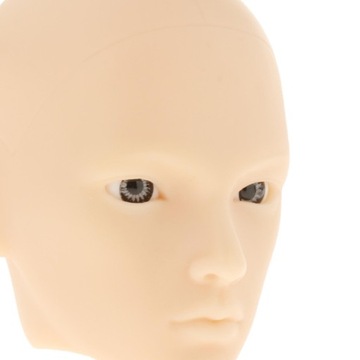 Голова куклы BJD для девочек ручной работы из ПВХ 1/6, лепка с