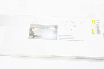 AUDI A3 8P ROLETA OKNO ZADNÍ KRYT 8P0064364 NOVÁ