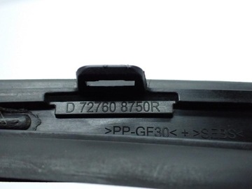 LIŠTA OKNO ČELNÍ PŘEDNÍ PRAVÁ 727608750R RENAULT TRAFIC III 15R