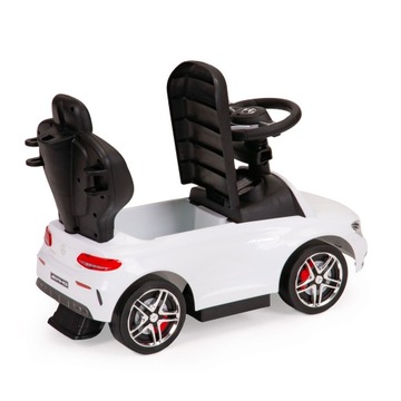 Автомобиль Mercedes AMG C63 WHITE с ручкой TOYZ-2582