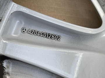 DISK MERCEDES C TŘÍDA GLK 7J 16' ET43 A2044012602