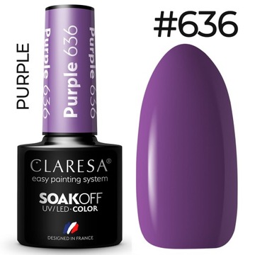 Claresa Violet Hybrid Lacrnish 5 мл фиолетовый 636