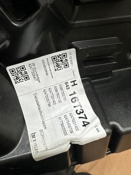 Podnośnik szyby lewy tył, tylny Mercedes W243, H243, W247, H247