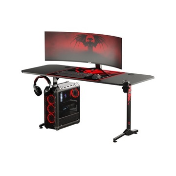 Biurko gamingowe dla gracza duże Diablo Chairs X-MATE 1600 czarne