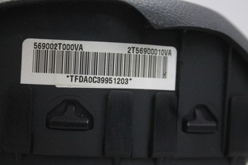 AIRBAG ŘIDIČE KIA OPTIMA III 10-15 569002T000VA