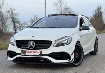Mercedes Klasa A W176 Hatchback 5d Facelifting AMG 45 AMG 381KM 2016 Mercedes-Benz Klasa A a45 a 45 AMG 381kM PISEMNA GWARANCJA w cenie Trans, zdjęcie 8