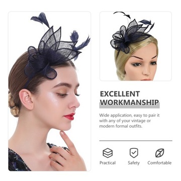 FASCYNATOR NA OPASKĘ VINTAGE IDEALNY NA PRZYJĘCIA HERBACIANE