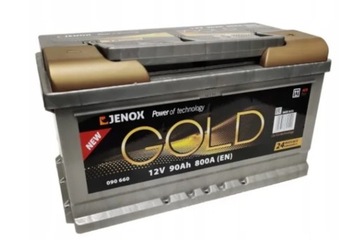 AKUMULATOR JENOX GOLD 12V 90AH 800A