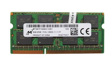NOWA PAMIĘĆ RAM DO LAPTOPA 8GB DDR3L 1600MHz