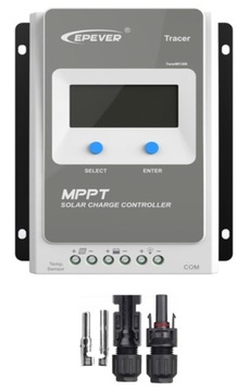 REGULATOR ŁADOWANIA MPPT TRACER 20A 12V 24V + ZŁĄCZKI MC4