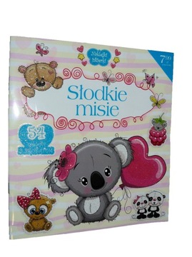 SŁODKIE MISIE . NAKLEJKI