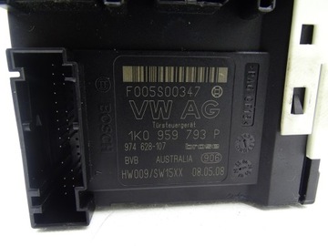 MOTOREK OKNO PRAVÝ PŘEDNÍ VW PASSAT CC 1T0959701L 1K0959793P