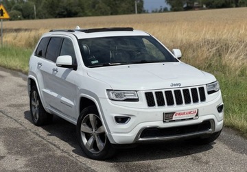 Jeep Grand Cherokee IV Terenowy Facelifting 3.0 V6 CRD 250KM 2014 Jeep Grand Cherokee OVERLAND Polski Salon PISEMNA GWARANCJA w cenie Tran, zdjęcie 3