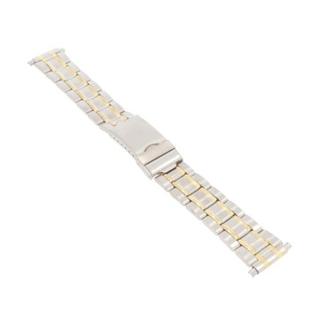 BRANSOLETA DO ZEGARKA 16-22 MM STALOWA