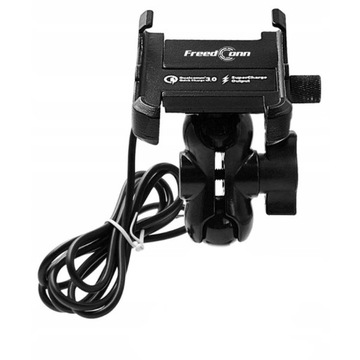 ДЕРЖАТЕЛЬ ТЕЛЕФОНА С USB-ЗАРЯДКОЙ 2,1 А ДЛЯ МОТОЦИКЛА