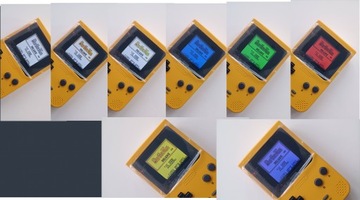 Карманная ПОДСВЕТКА ЭКРАНА для Game Boy + чехол Mario Nintendo + 8 батареек ААА