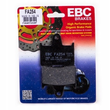 KLOCKI HAMULCOWE EBC SUZUKI GSX-R GSF BANDIT S 600 750 1000 GSX 1400 TYŁ