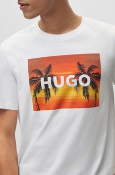 T-SHIRT KOSZULKA HUGO BOSS MODNA NA CO DZIEŃ MĘSKA