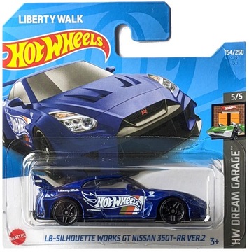HOT WHEELS LB-SILHOUETTE WORKS GT NISSAN 35GT-RR VER.2 HW DREAM GARAGE 5/5