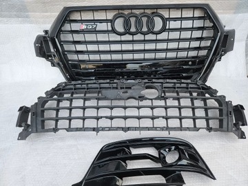 AUDI SQ7 4M0 GRILL ATRAPA KRATKA LEWA