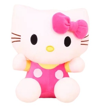 HELLO KITTY PLUSZAK ZABAWKA DLA DZIECI AŻ 20CM